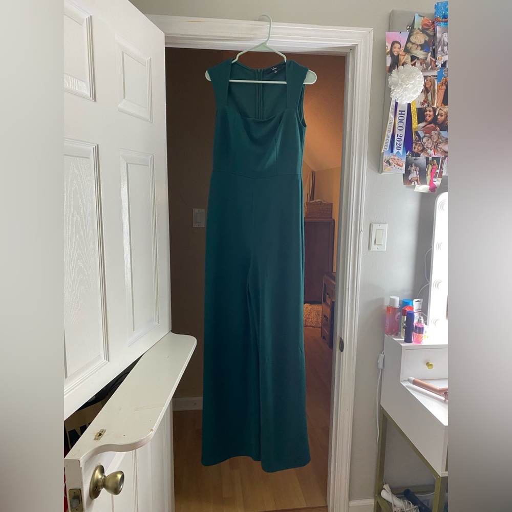Lulus square necked jumpsuit